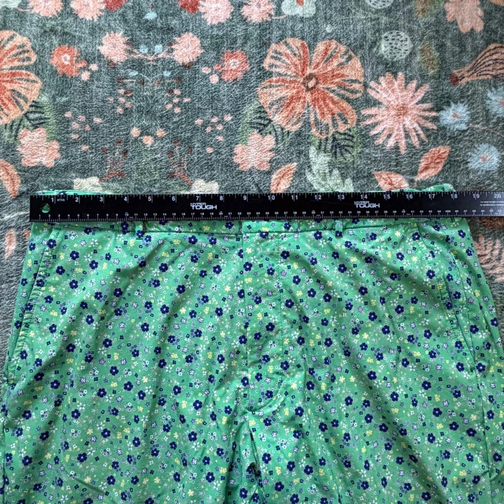 Polo Golf Ralph Lauren Mens 36 Floral Performance Shorts Green Swim Golf Stretch